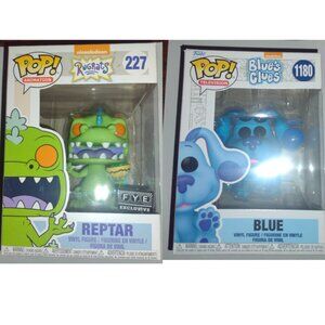 Funko Pop! Vinyl: Rugrats Reptar (FYE) (Exclusive) 227  Blue's Clues - Blue #118